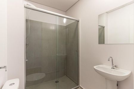 Studio para alugar com 33m², 1 quarto e sem vaga Studio para alugar com 33m², 1 quarto e sem vagaBanheiro