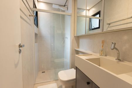 Apartamento para alugar com 40m², 1 quarto e sem vagaBanheiro 