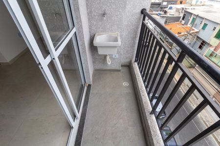 Varanda do Studio de kitnet/studio para alugar com 1 quarto, 27m² em Vila Carrão, São Paulo