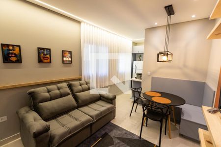 Sala de apartamento para alugar com 1 quarto, 40m² em Vila Regente Feijó, São Paulo