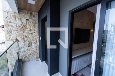 Varanda Sala de apartamento à venda com 1 quarto, 38m² em Vila Regente Feijó, São Paulo