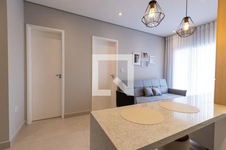 Sala de apartamento à venda com 1 quarto, 38m² em Vila Regente Feijó, São Paulo