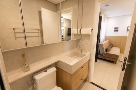 Apartamento para alugar com 38m², 1 quarto e sem vagaBanheiro 
