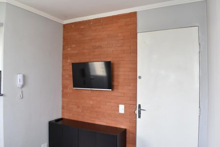 Sala de apartamento para alugar com 1 quarto, 40m² em Mercês, Curitiba