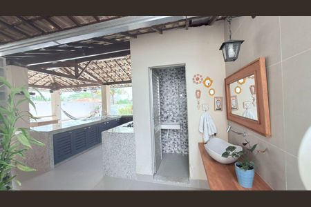 Banheiro social  de casa à venda com 3 quartos, 600m² em Várzea, Lagoa Santa