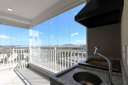 Sacada Gourmet de apartamento para alugar com 3 quartos, 92m² em Cezar de Souza, Mogi das Cruzes