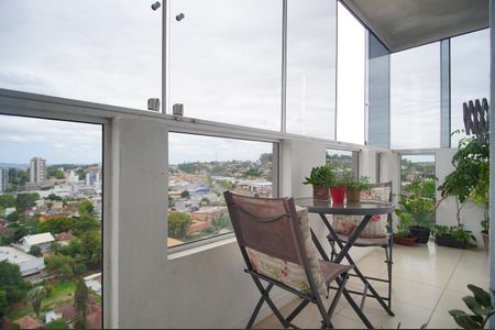 Varanda da Sala de apartamento à venda com 3 quartos, 93m² em Rio Branco, Novo Hamburgo