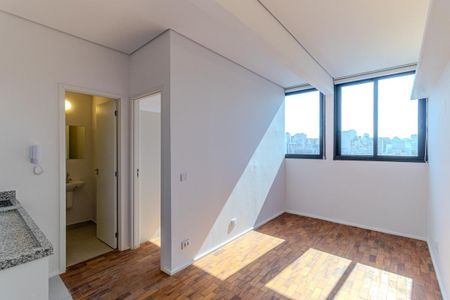 Sala de apartamento para alugar com 1 quarto, 27m² em República, São Paulo