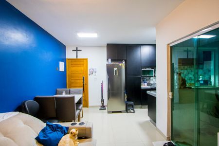 Sala de casa à venda com 2 quartos, 57m² em Vila Pires, Santo André