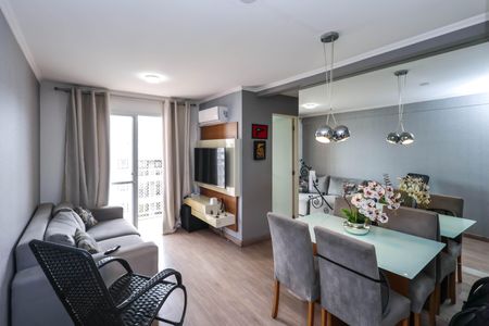 Sala de apartamento para alugar com 2 quartos, 47m² em Jardim Celeste, São Paulo