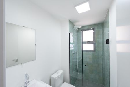 Banheiro Social de apartamento para alugar com 1 quarto, 35m² em Vila da Saúde, São Paulo