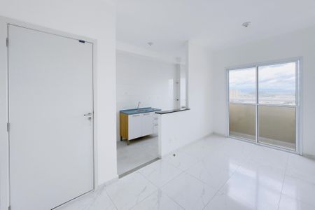 Sala de apartamento para alugar com 2 quartos, 43m² em Jardim Jacinto, Jacareí