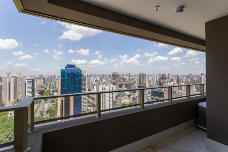 Studio para alugar com 30m², 1 quarto e sem vagaVaranda