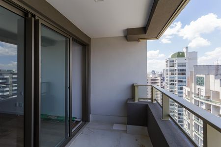Studio para alugar com 30m², 1 quarto e sem vagaVaranda