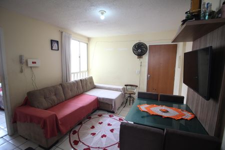 Sala de apartamento à venda com 2 quartos, 50m² em Diamante, Belo Horizonte