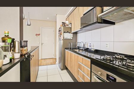 Apartamento à venda com 60m², 2 quartos e 1 vagaCozinha e área de serviço