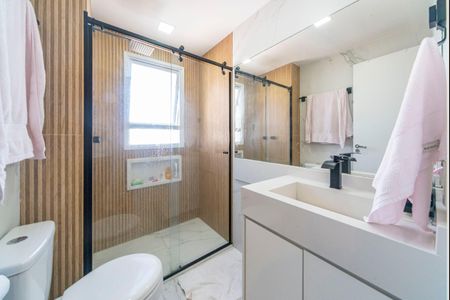 Apartamento à venda com 90m², 3 quartos e 2 vagasBanheiro do Quarto 3