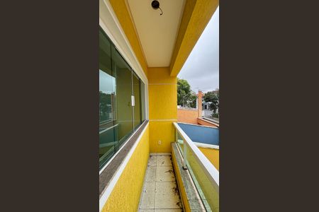 Varanda da Sala de casa para alugar com 3 quartos, 133m² em Vila Pires, Santo André
