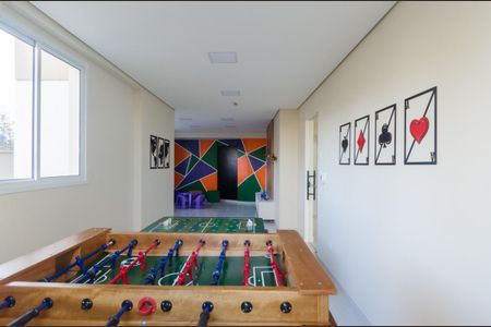 Apartamento à venda com 53m², 2 quartos e 1 vaga Apartamento à venda com 53m², 2 quartos e 1 vagaÁrea comum - jogos