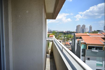 Varanda da Sala de apartamento à venda com 2 quartos, 60m² em Silveira, Santo André