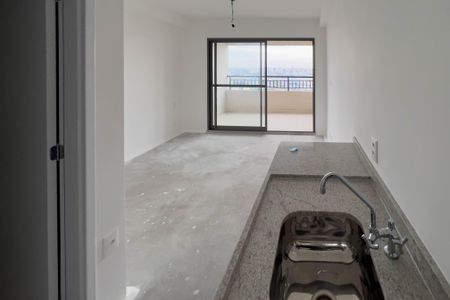 Cozinha de kitnet/studio à venda com 1 quarto, 28m² em Sacoma, São Paulo