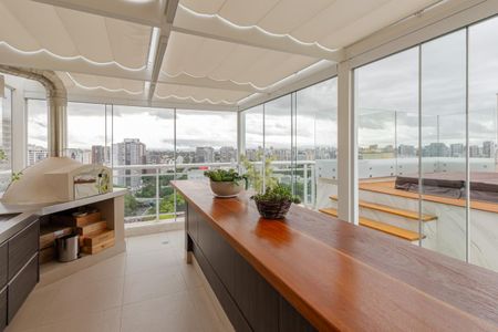 Varanda Gourmet - Cobertura de apartamento para alugar com 2 quartos, 290m² em Indianópolis, São Paulo
