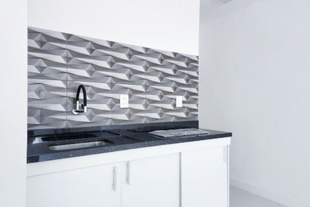 Cozinha de apartamento à venda com 1 quarto, 30m² em Lapa, Rio de Janeiro