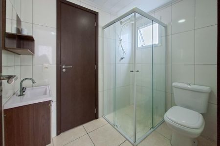 Apartamento para alugar com 72m², 2 quartos e 2 vagas Apartamento para alugar com 72m², 2 quartos e 2 vagasBanheiro das suítes 1 e 2