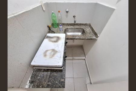 Cozinha  de apartamento à venda com 1 quarto, 33m² em Centro, Rio de Janeiro