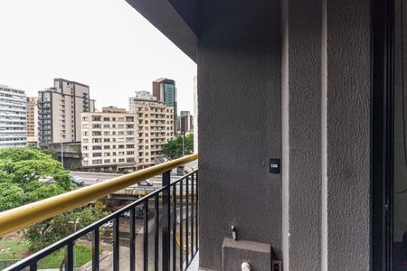 Varanda do Studio de kitnet/studio à venda com 1 quarto, 26m² em Campos Elíseos, São Paulo