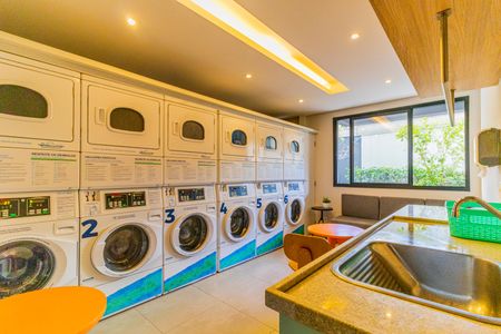 Studio à venda com 26m², 1 quarto e sem vaga Studio à venda com 26m², 1 quarto e sem vagaLavanderia