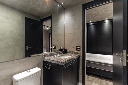 Studio à venda com 26m², 1 quarto e sem vaga Studio à venda com 26m², 1 quarto e sem vagaBanheiro