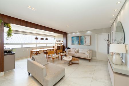 Sala de apartamento para alugar com 4 quartos, 150m² em Buritis, Belo Horizonte