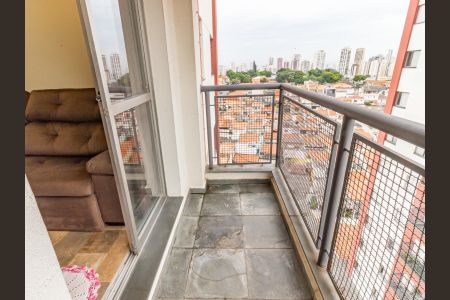 Varanda de apartamento à venda com 2 quartos, 57m² em Vila Regente Feijó, São Paulo