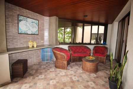 Varanda da Sala de apartamento à venda com 3 quartos, 198m² em Paraíso do Morumbi, São Paulo