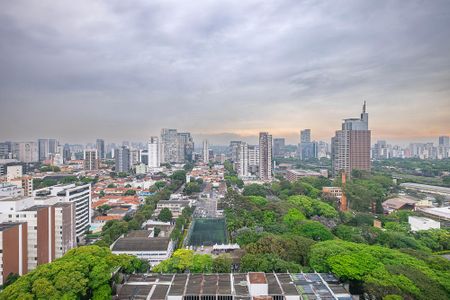 Sala - Vista de apartamento à venda com 3 quartos, 352m² em Pinheiros, São Paulo