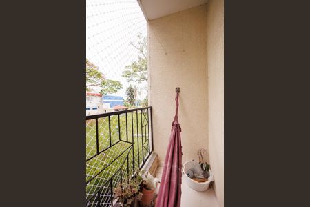 Varanda da Sala de apartamento para alugar com 3 quartos, 75m² em Parque São Luís, Taubaté