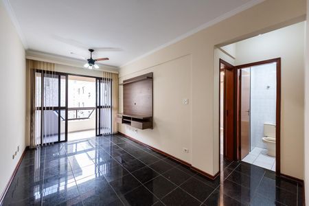 Sala de apartamento para alugar com 1 quarto, 62m² em Boqueirão, Santos