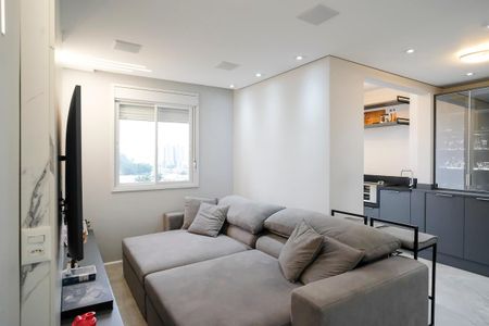 Sala de apartamento à venda com 2 quartos, 70m² em Rudge Ramos, São Bernardo do Campo