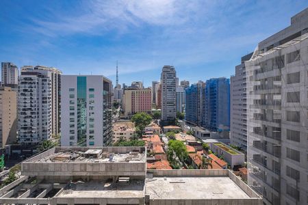 Sala - Vista de apartamento à venda com 3 quartos, 115m² em Jardim Paulista, São Paulo