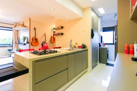 Apartamento à venda com 58m², 2 quartos e 2 vagascozinha