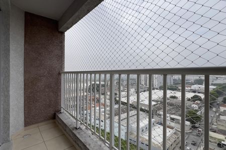 Varanda da Sala de apartamento para alugar com 2 quartos, 46m² em Vila Itapegica, Guarulhos