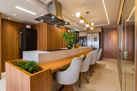 Apartamento à venda com 129m², 3 quartos e 2 vagasCozinha