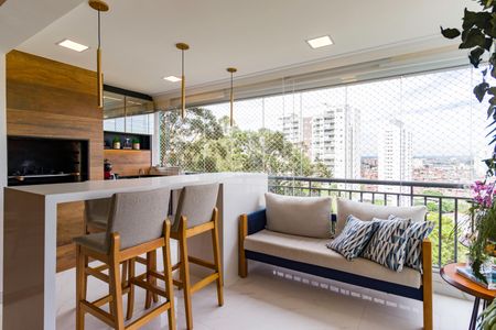 Varanda de apartamento à venda com 3 quartos, 129m² em Jardim Caboré, São Paulo