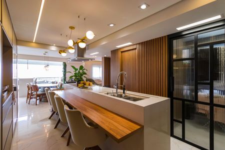 Apartamento à venda com 129m², 3 quartos e 2 vagasCozinha