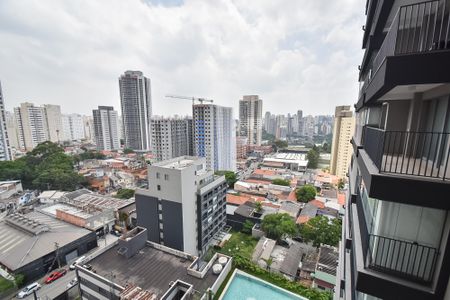 Vista da varanda de kitnet/studio para alugar com 1 quarto, 35m² em Ipiranga, São Paulo