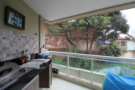 Sala - Varanda de apartamento para alugar com 2 quartos, 71m² em Jacarepaguá, Rio de Janeiro