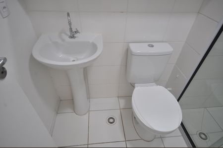 Apartamento à venda com 29m², 1 quarto e sem vagaBanheiro do Quarto Suíte