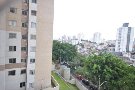 Vista da Sacada da Sala de apartamento para alugar com 1 quarto, 29m² em Parque Vitoria, São Paulo