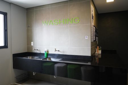 Studio à venda com 25m², 1 quarto e sem vagaLavanderia